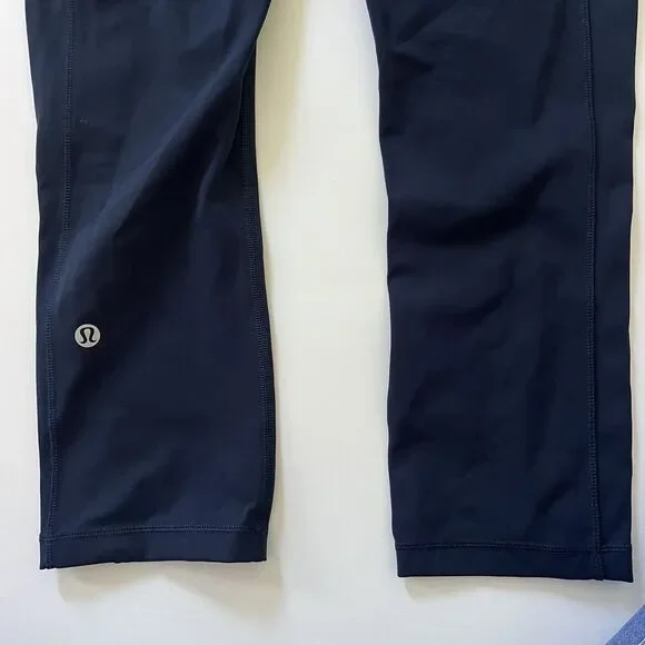 Lululemon Size 4 Speed Up Crop 21" Leggings Midnight Navy - Picture 7 of 10